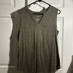 Sonoma Olive Green Sleeveless Top